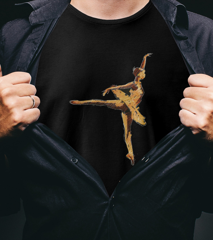 Ballet Dancer Sketch 1523902 T-Shirt