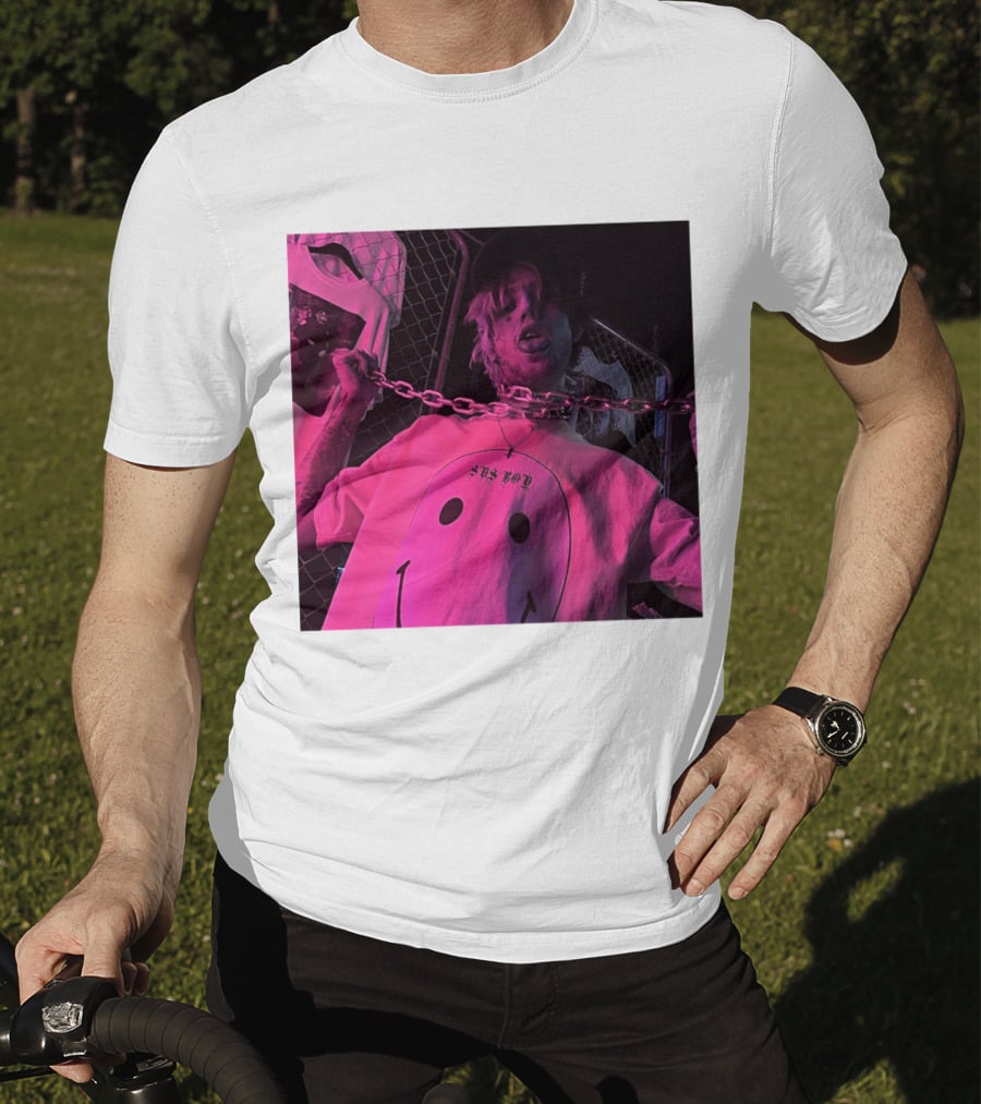 Sad Boy Lil Peep Merch Classique Chain Smiley T-Shirt
