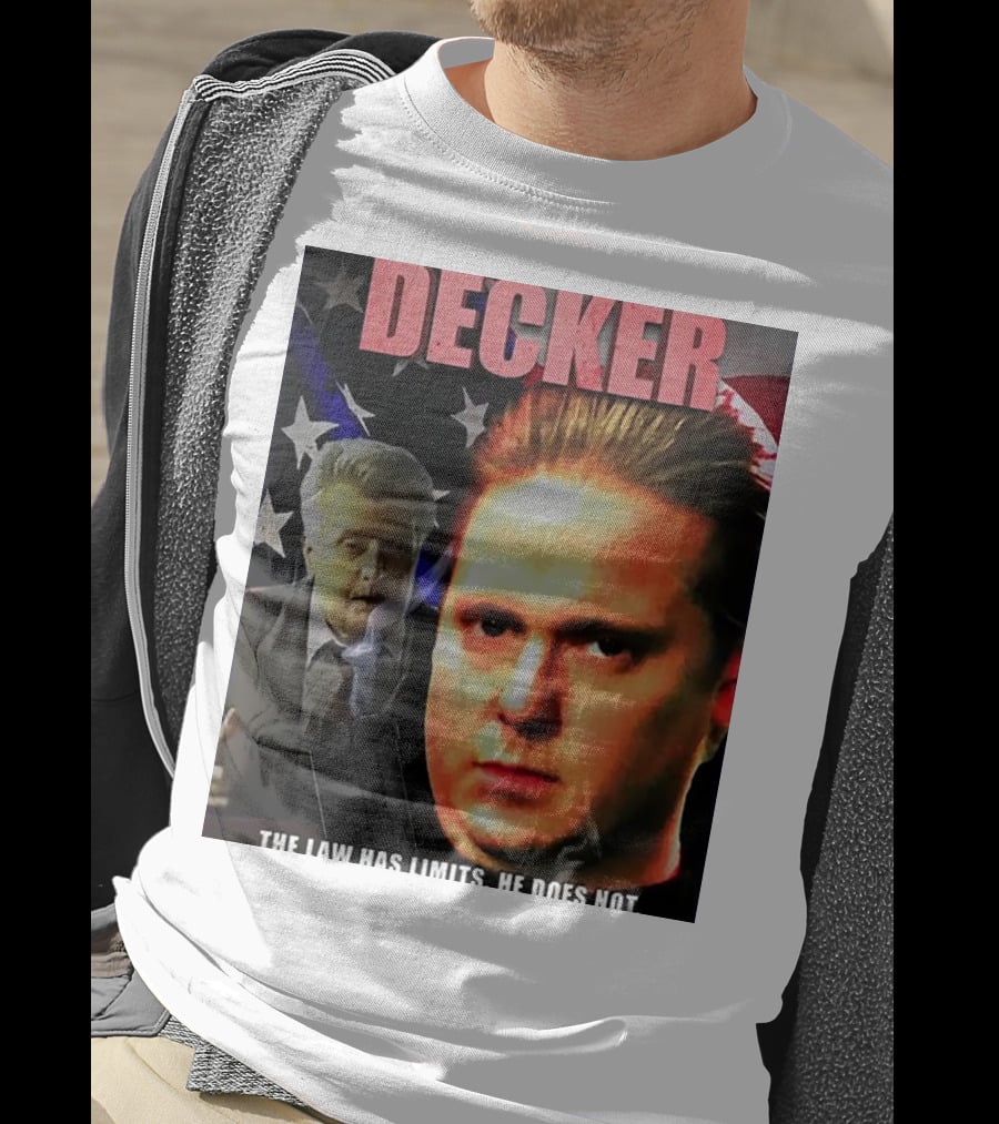 DECKER The Law Has Limits He Does Not On Cinema At The Cinema T-Shirt