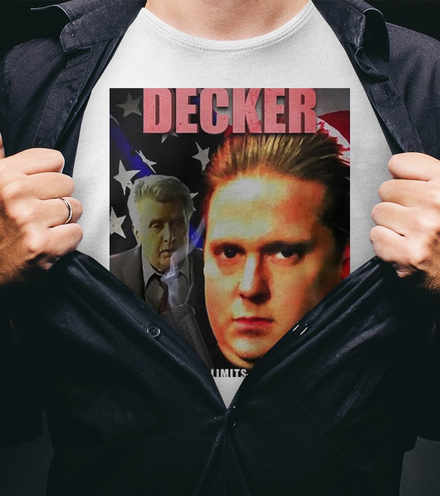 DECKER The Law Has Limits He Does Not On Cinema At The Cinema T-Shirt