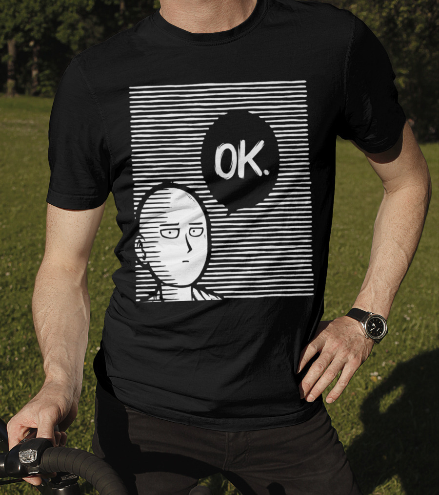 One Punch Man OK Comic T-Shirt