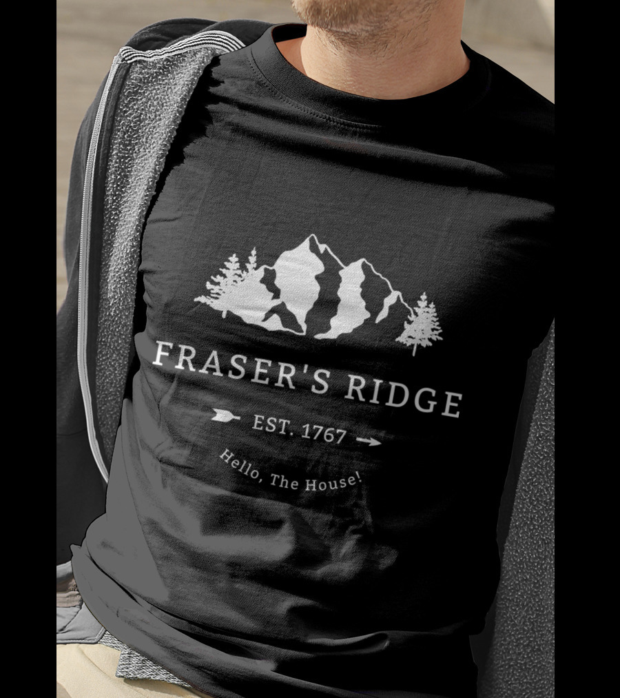 Fraser's Ridge Est. 1767 Hello, The House Outlander T-Shirt