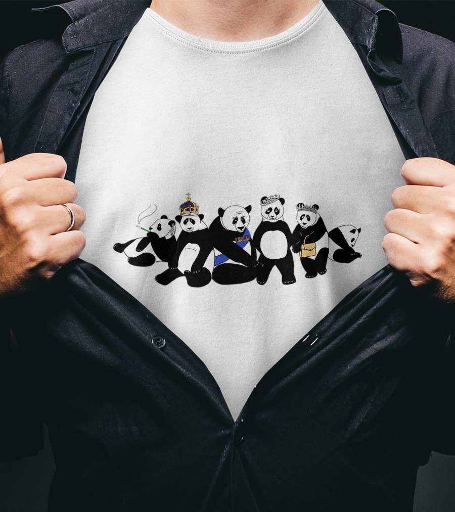 Royal Family Panda Regal Gathering T-Shirt
