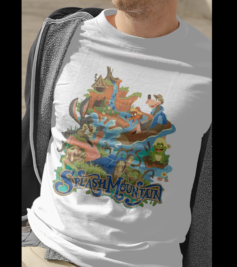Splash Mountain Disney Characters Adventure T-Shirt