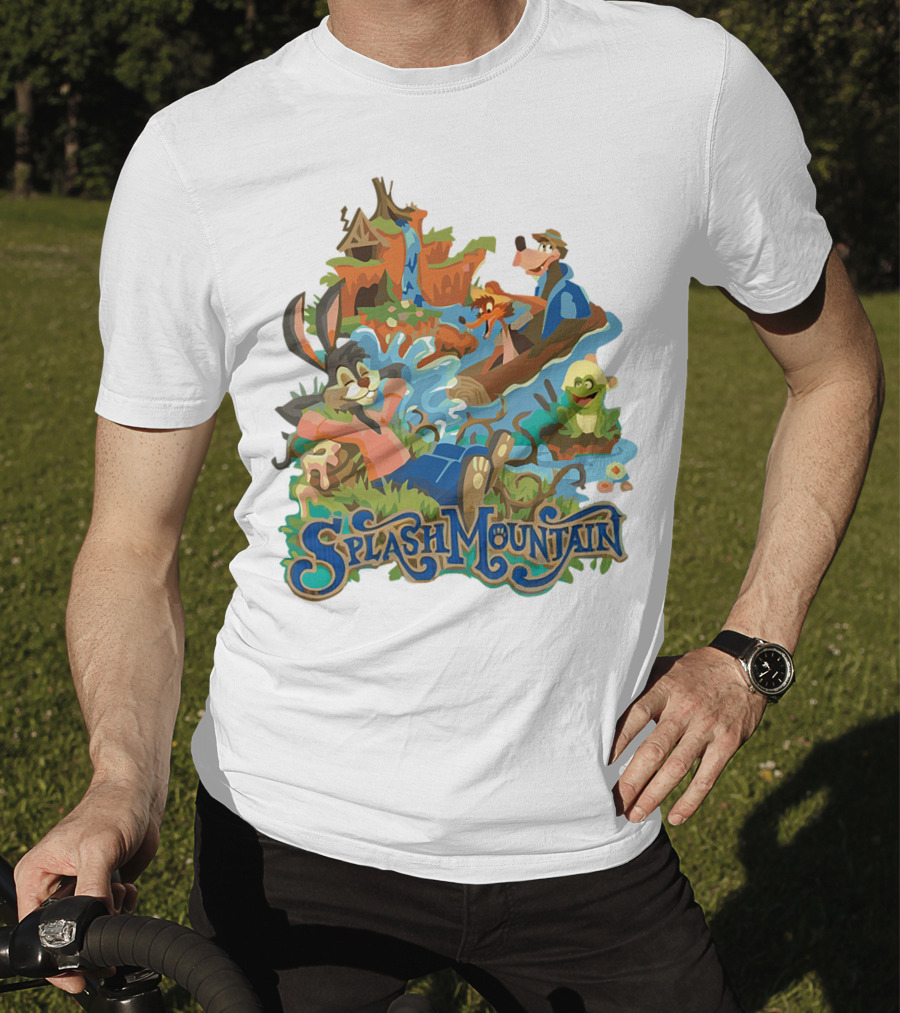 Splash Mountain Disney Characters Adventure T-Shirt