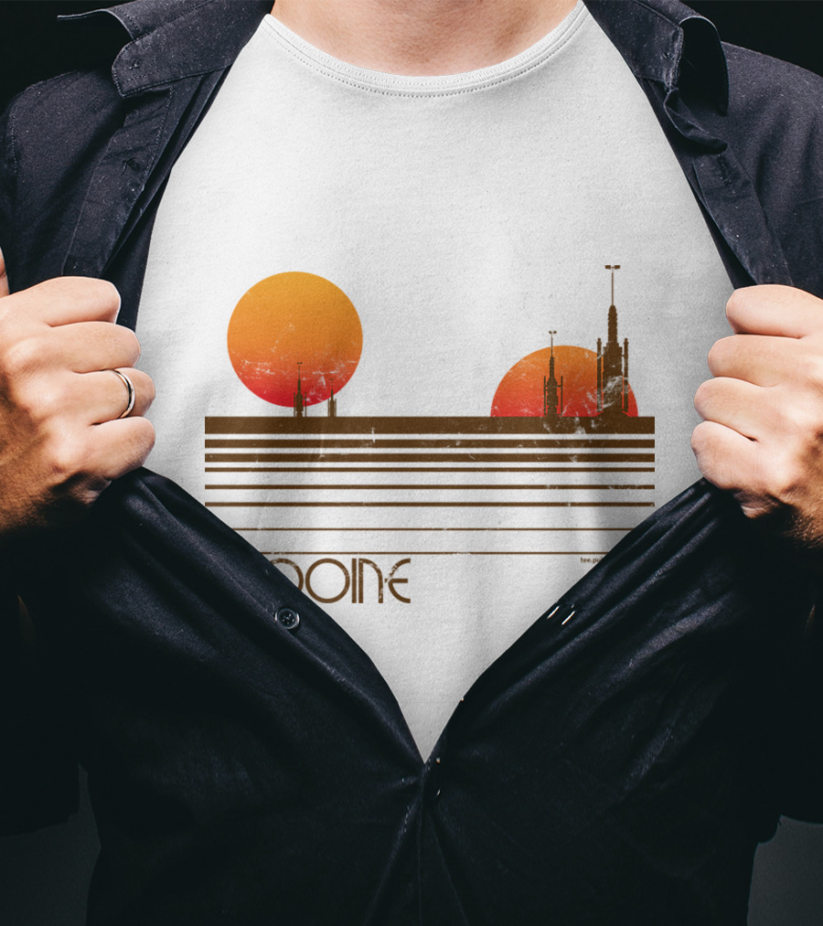 Star Wars Tatooine Sunset Twin Suns T-Shirt