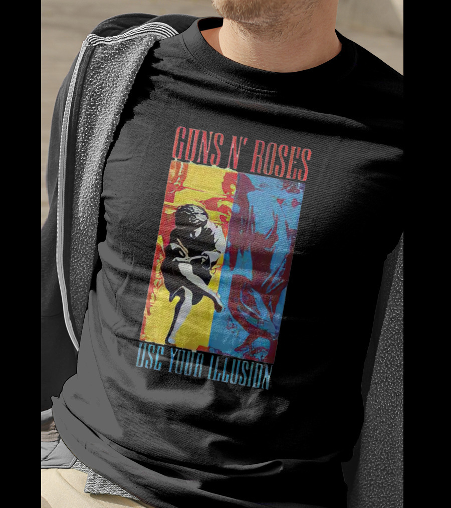 Guns N' Roses Use Your Illusion Colorful T-Shirt