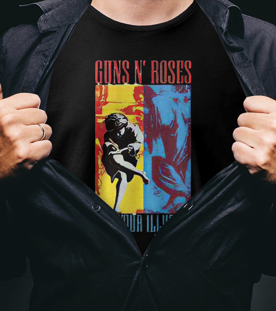 Guns N' Roses Use Your Illusion Colorful T-Shirt