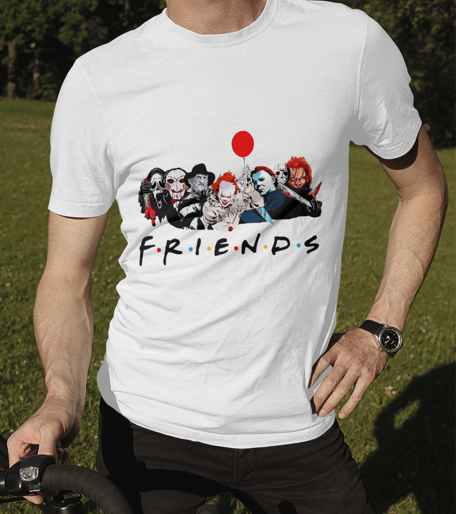 Friends Horror Icons Gathering GC865 T-Shirt