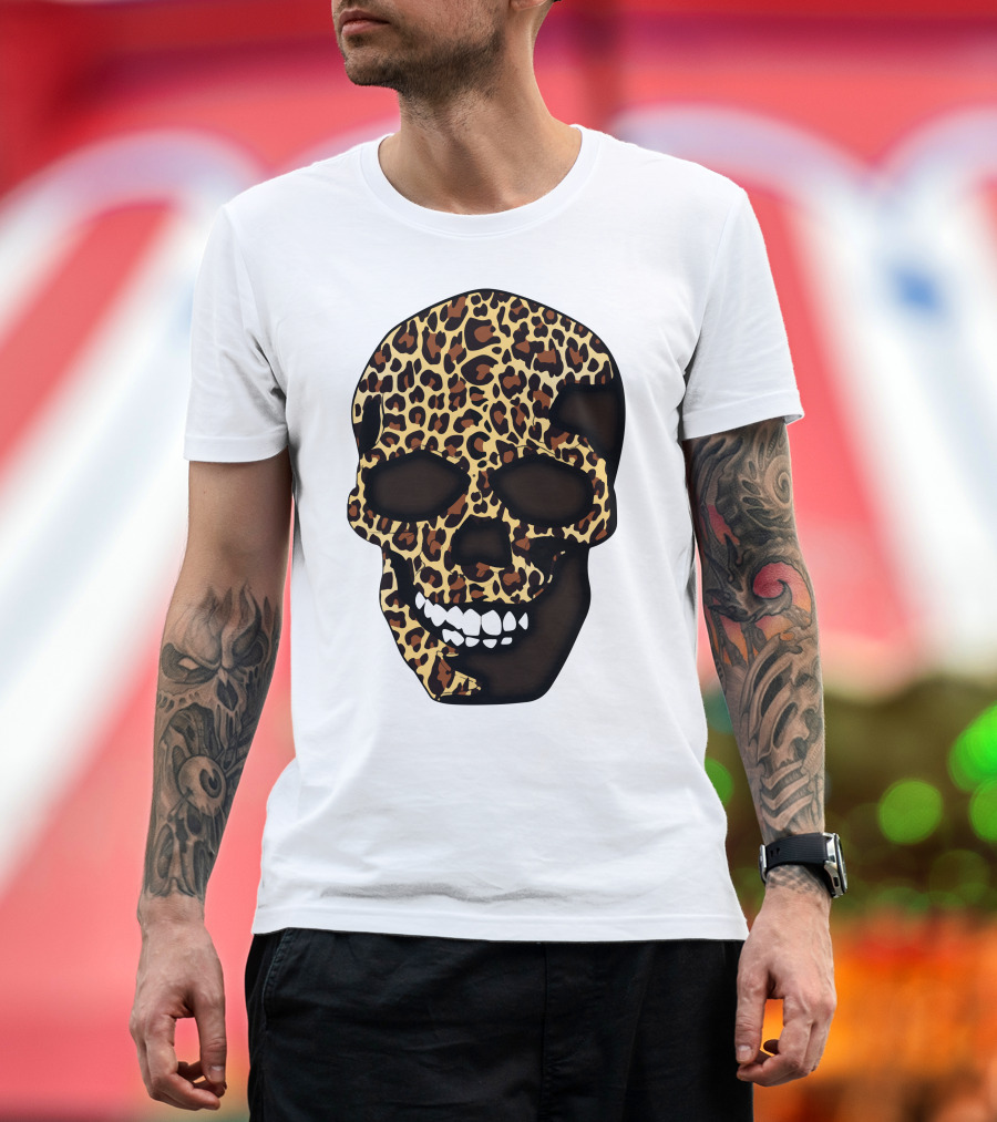 Skull Leopard T-Shirt