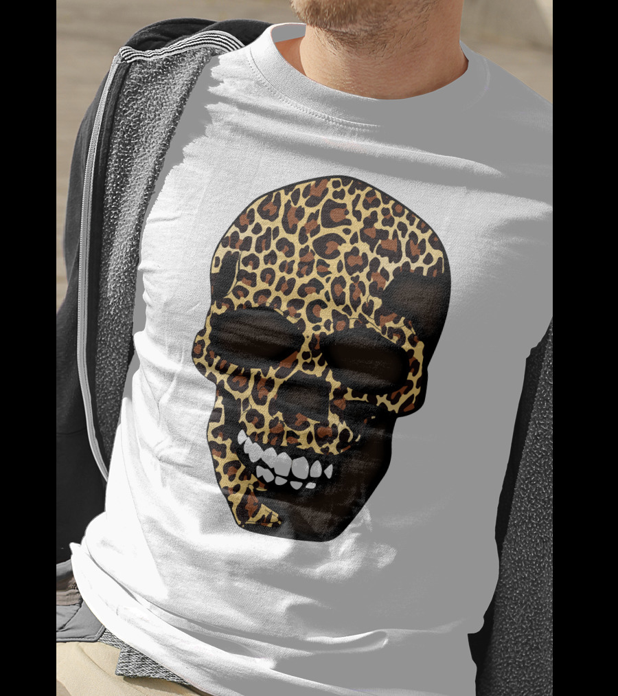 Skull Leopard T-Shirt