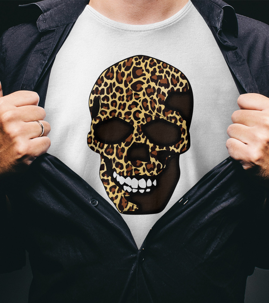 Skull Leopard T-Shirt