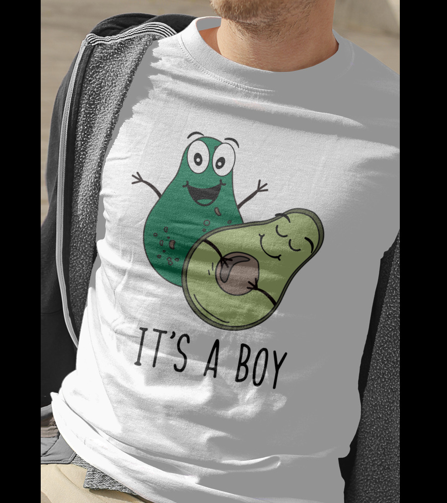 It's A Boy Avocado T-Shirt