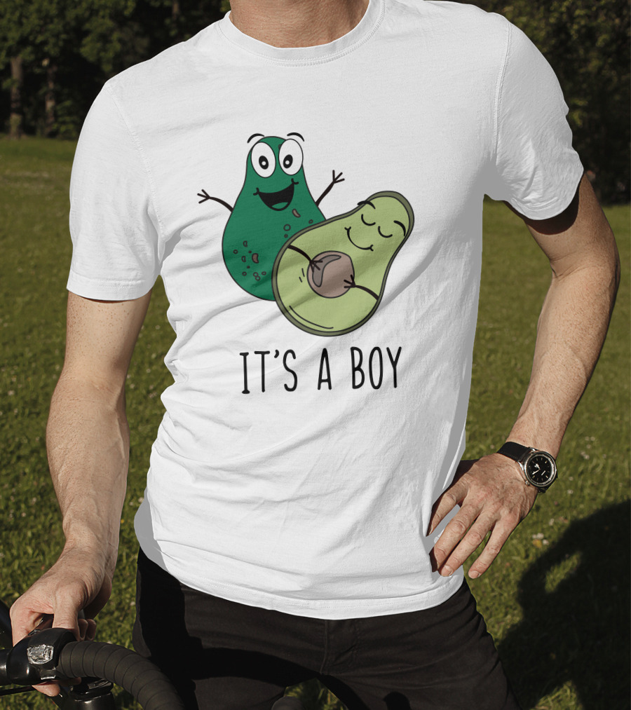 It's A Boy Avocado T-Shirt