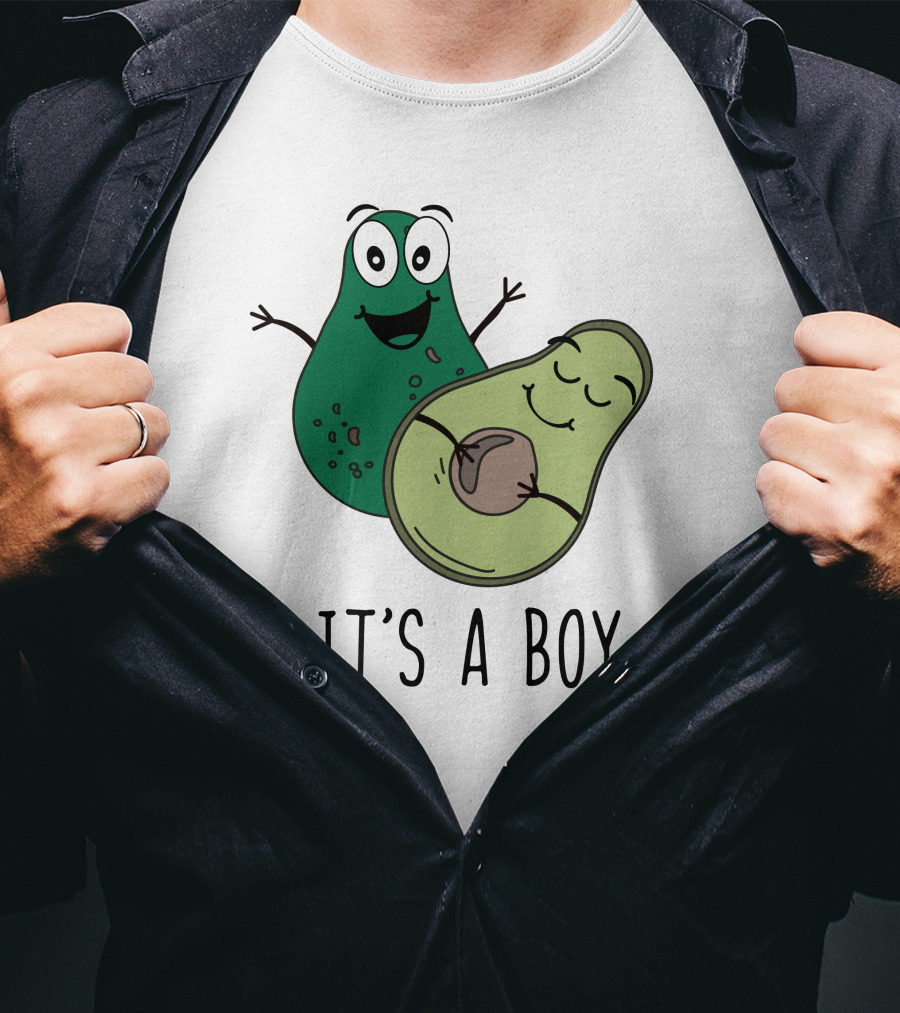 It's A Boy Avocado T-Shirt