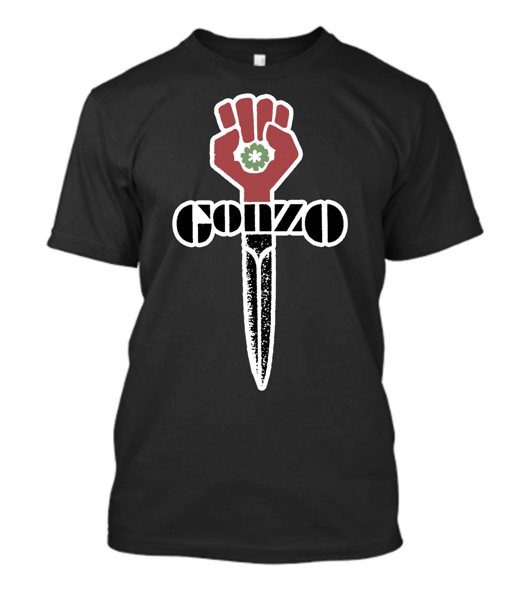 Gonzo Fist Hunter Thompson Journalism HST T-Shirt