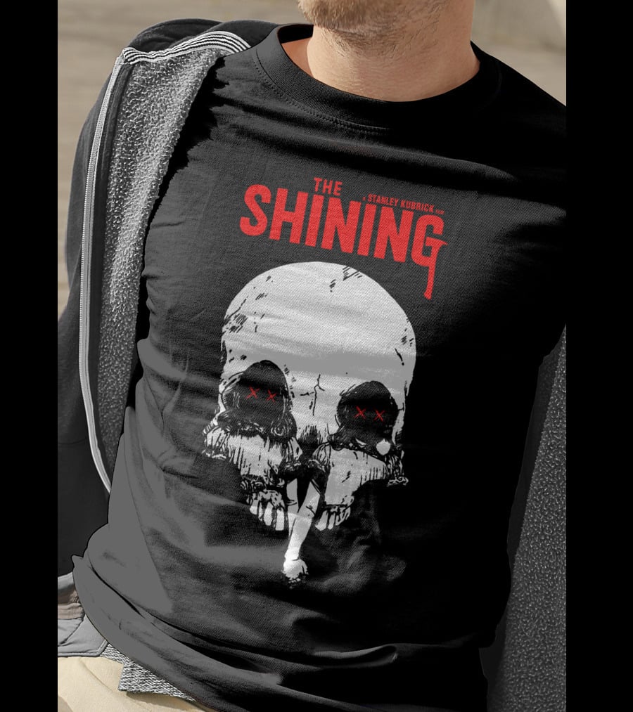 The Shining Friday The 13Th Stanley Kubrick Skull Twins T-Shirt