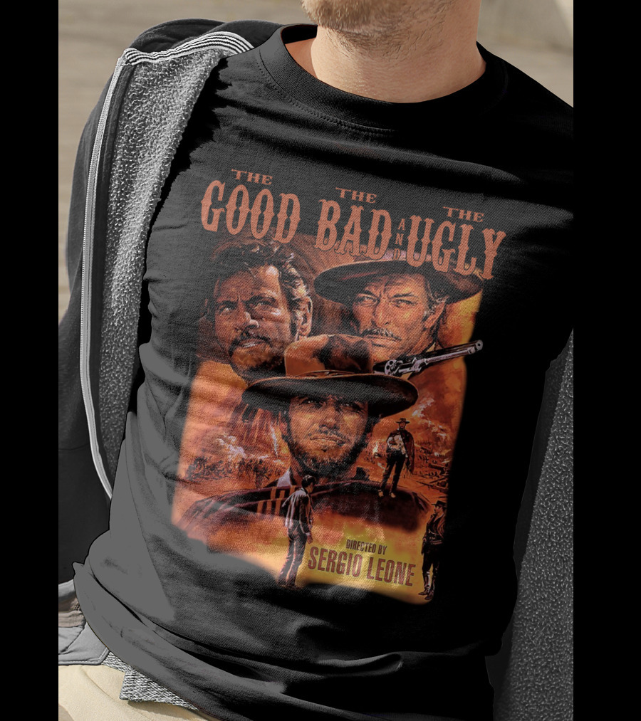 The Good The Bad And The Ugly Directed By Sergio Leone T-Shirt