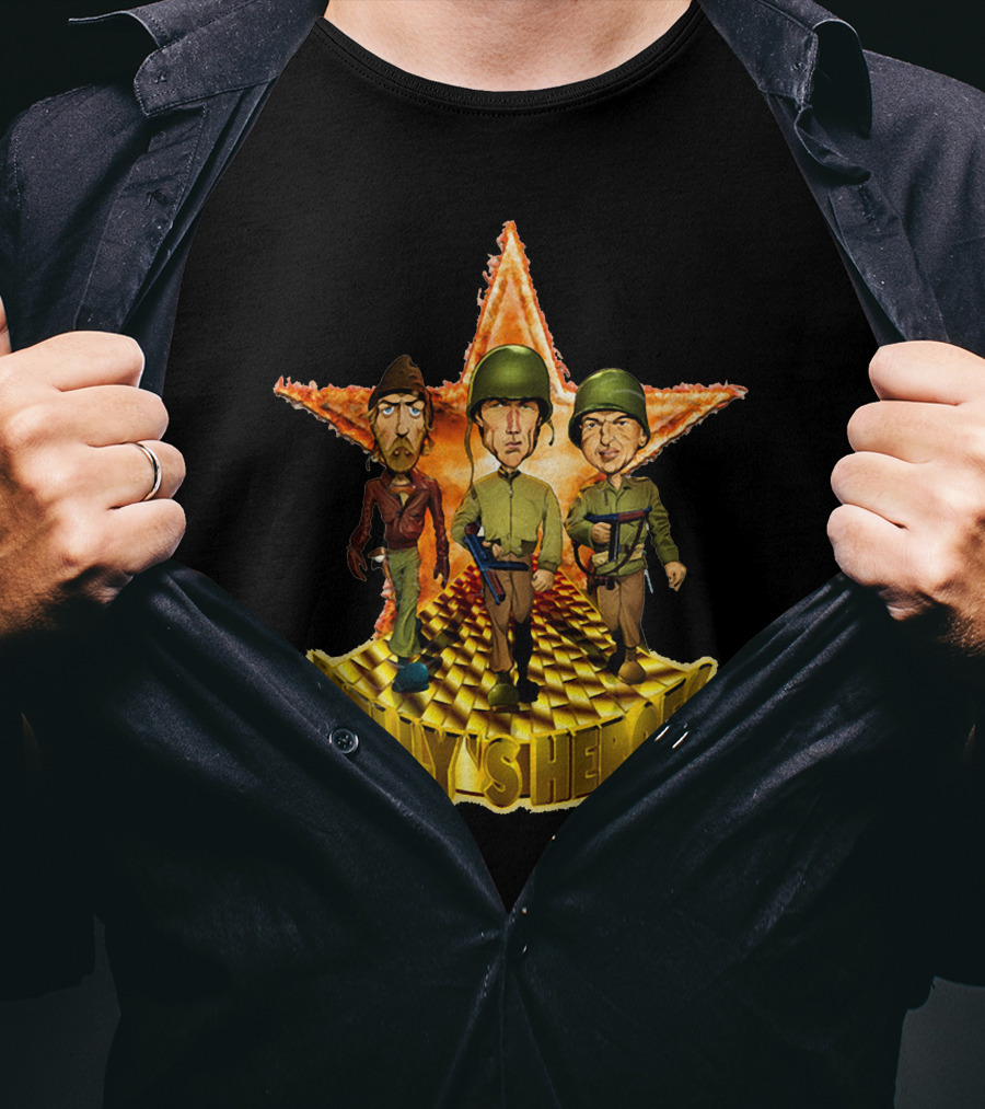 Kelly's Heroes 3 Soldiers Golden Star T-Shirt