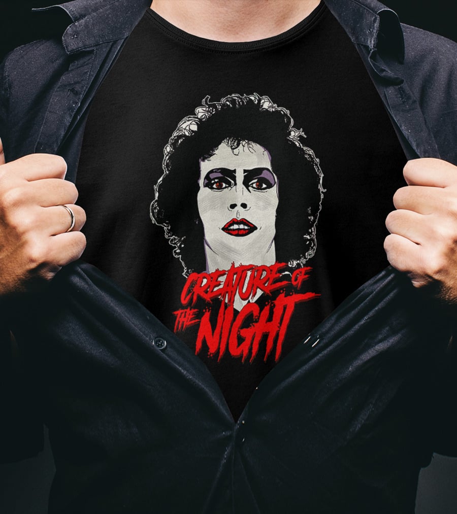 The Rocky Horror Picture Show Creature Of The Night Iconic Character T-Shirt