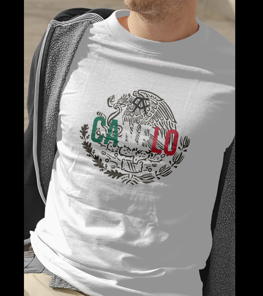 Canelo Alvarez Mexican Emblem Style CA Boxing T-Shirt