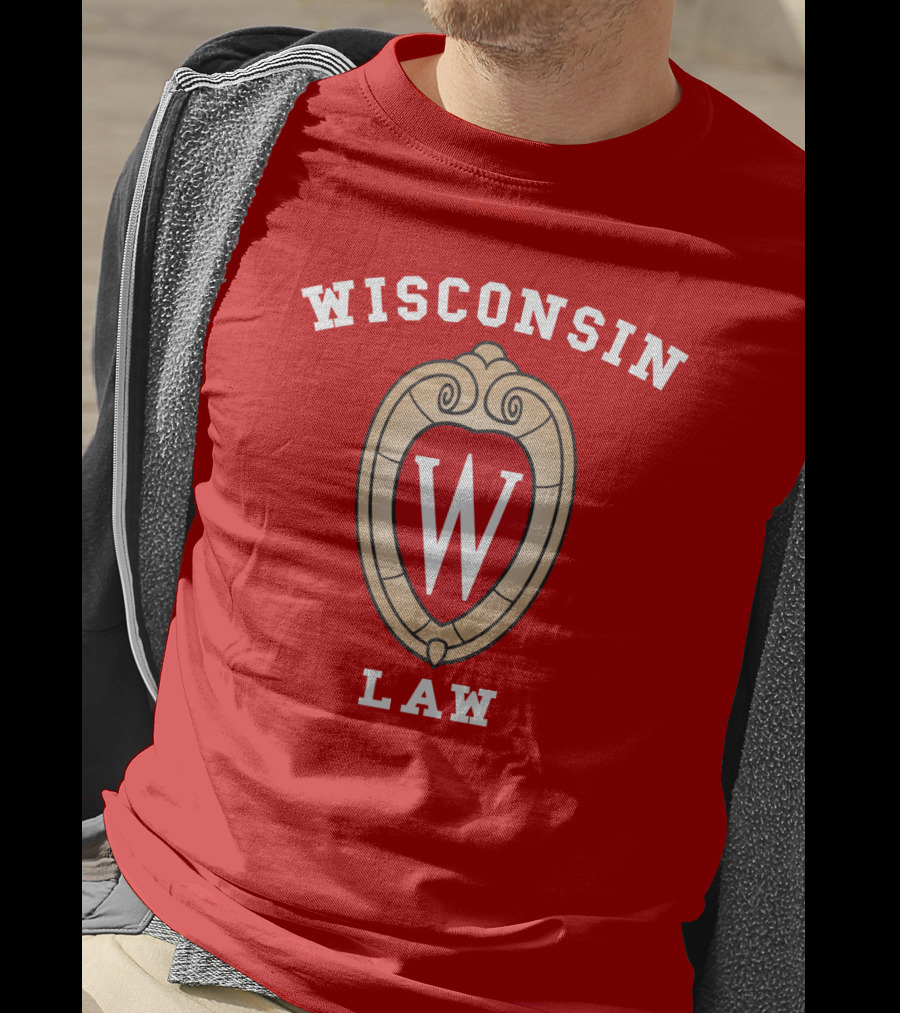 Wisconsin Law W Emblem T-Shirt
