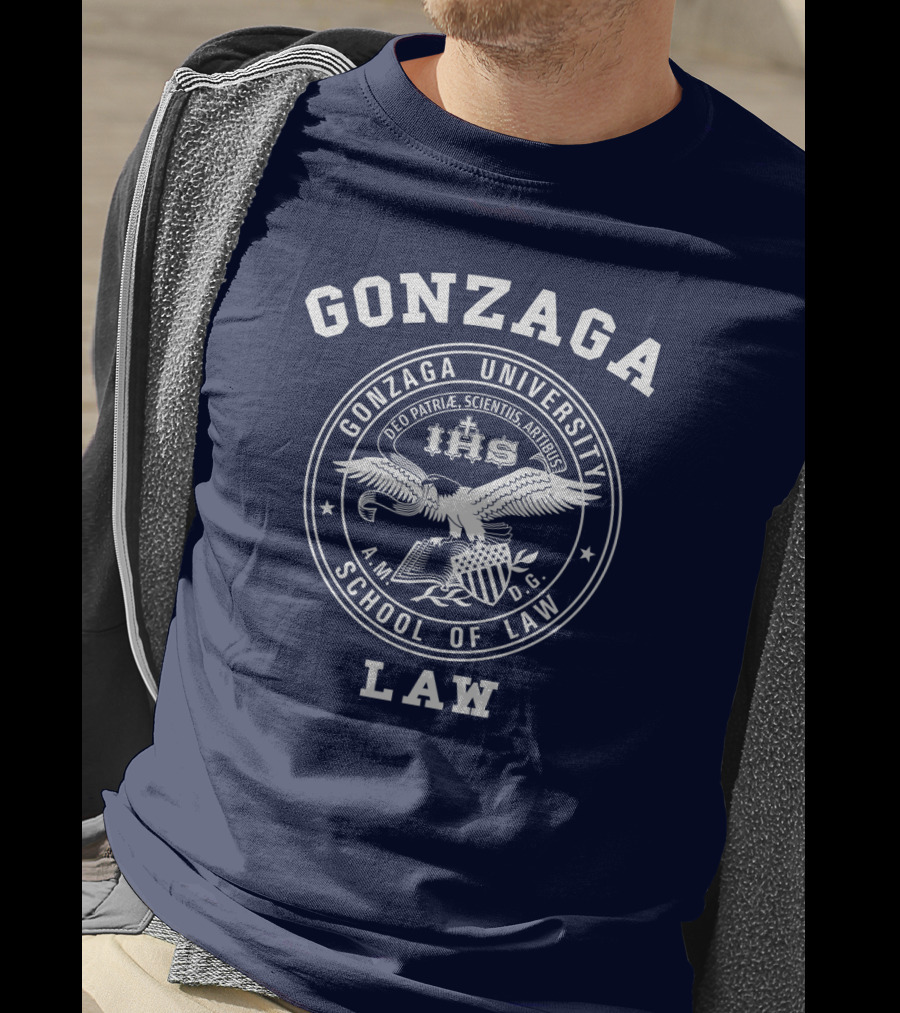Gonzaga University School Of Law Seal Emblem T-Shirt