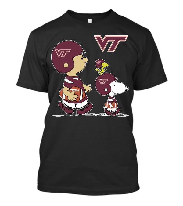 Virginia Tech Hokies Football VT Characters T-Shirt