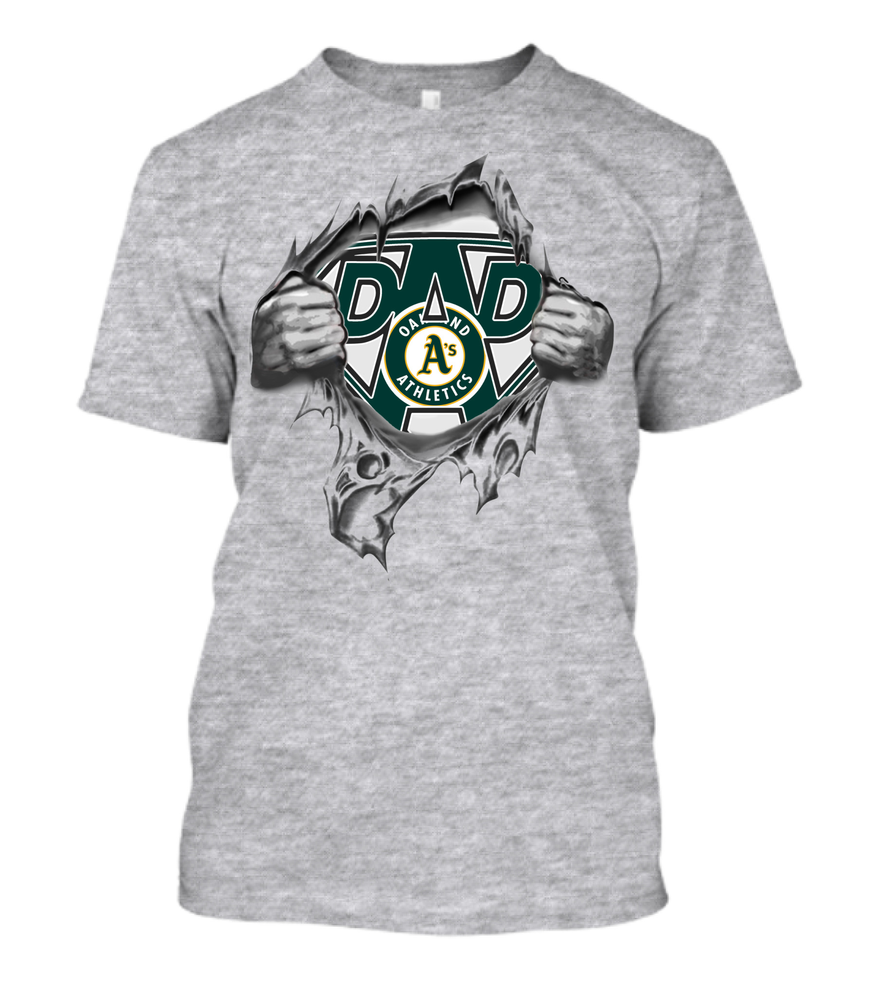 Oakland Athletics Super Dad T-Shirt