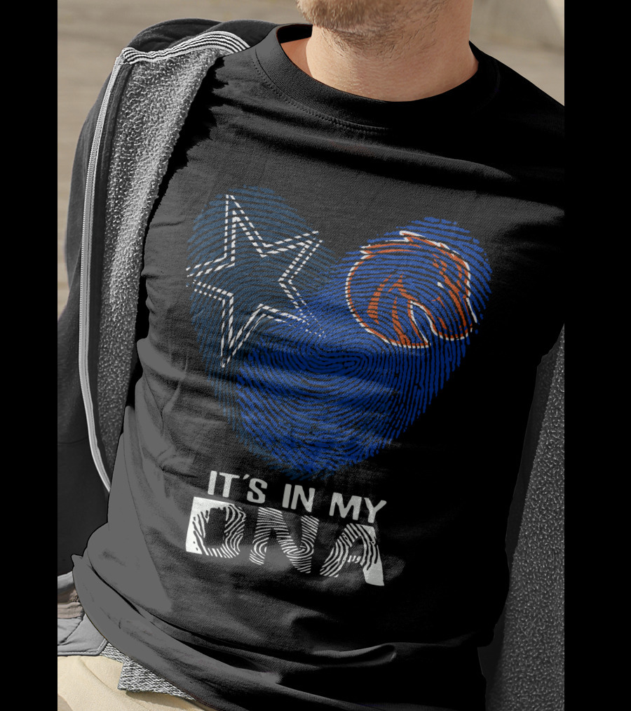 Cowboys Star Boise State Broncos It's In My DNA T-Shirt