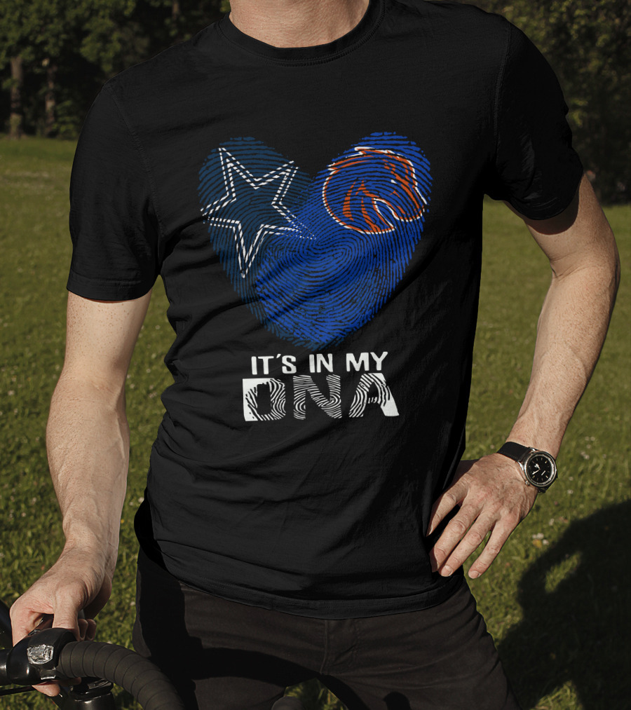 Cowboys Star Boise State Broncos It's In My DNA T-Shirt
