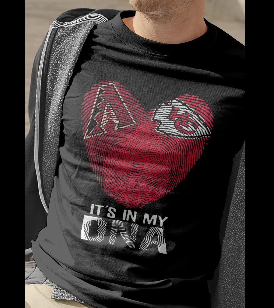 Arizona Diamondbacks Chiefs It's In My Dna T-Shirt