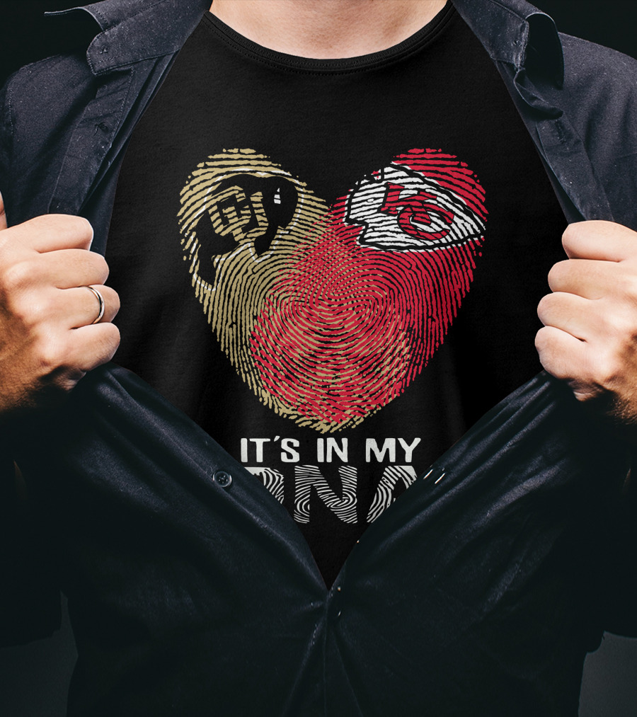 Colorado Buffaloes Kc Chiefs It's In My Dna T-Shirt