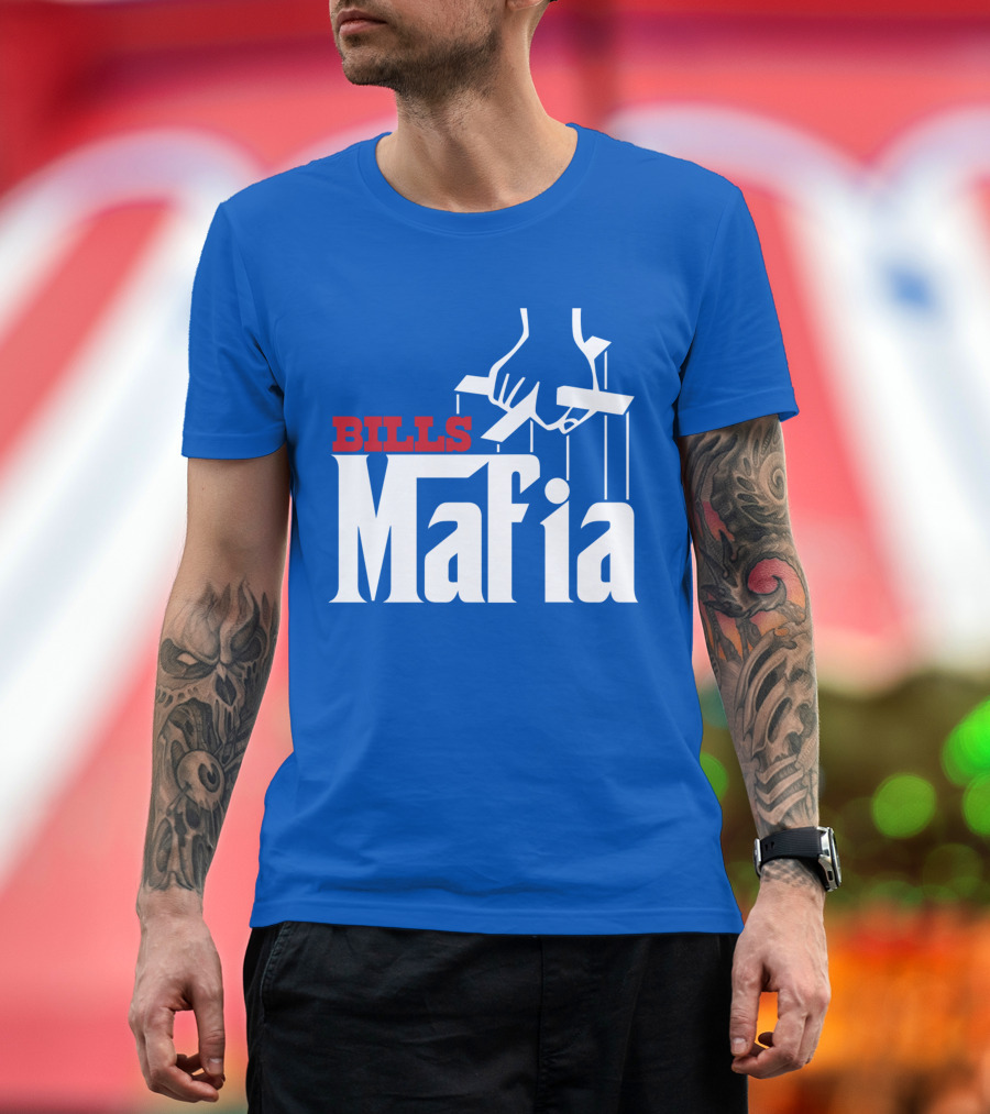 Bills Mafia Parody Godfather T-Shirt