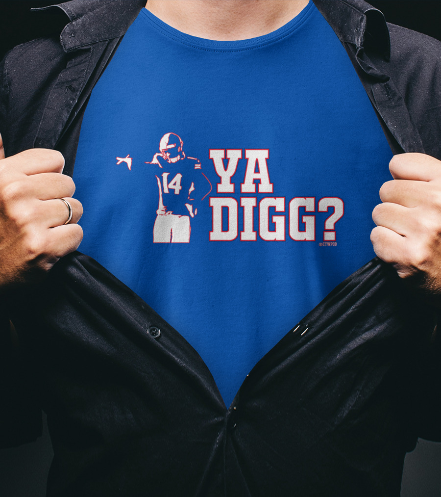 Stefon Diggs Ya Digg? 14 Football Fan T-Shirt
