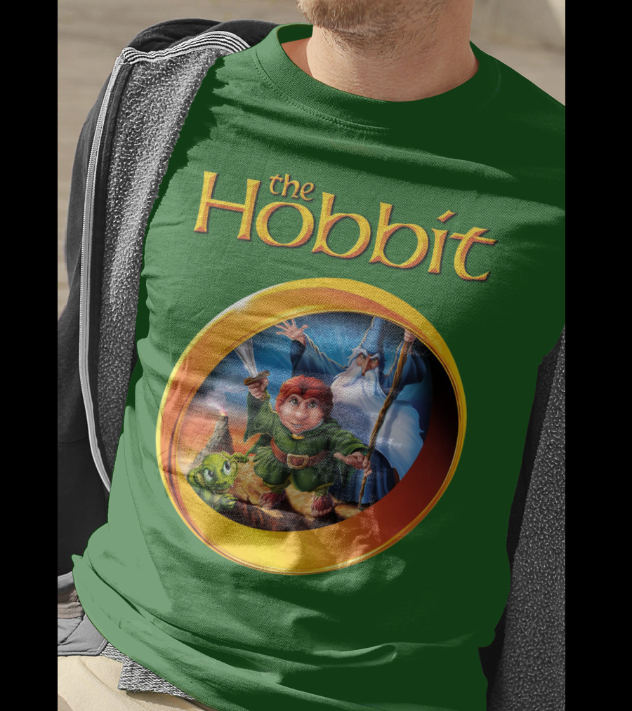 The Hobbit Gandalf Bilbo Baggins Adventure Ring T-Shirt