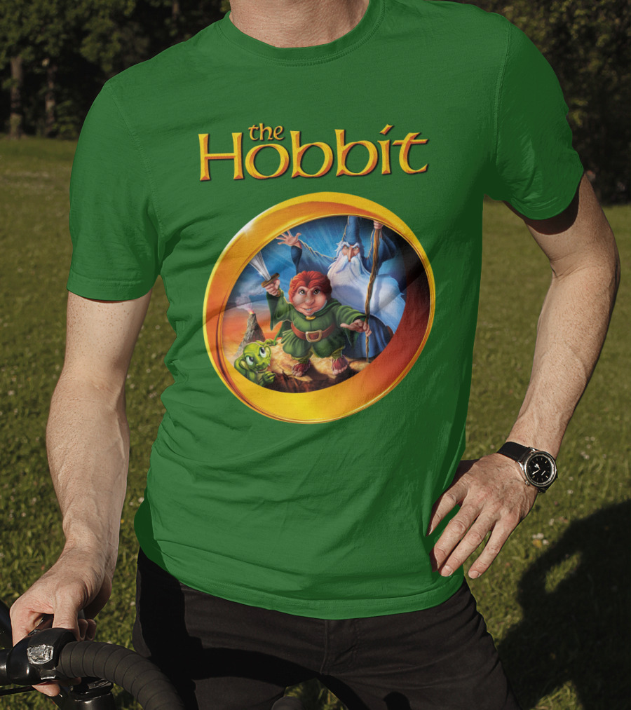 The Hobbit Gandalf Bilbo Baggins Adventure Ring T-Shirt