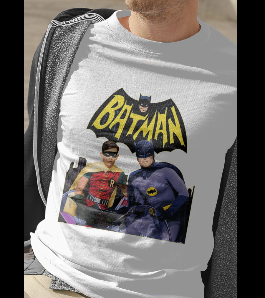 Batman Robin Classic TV Series Duo T-Shirt