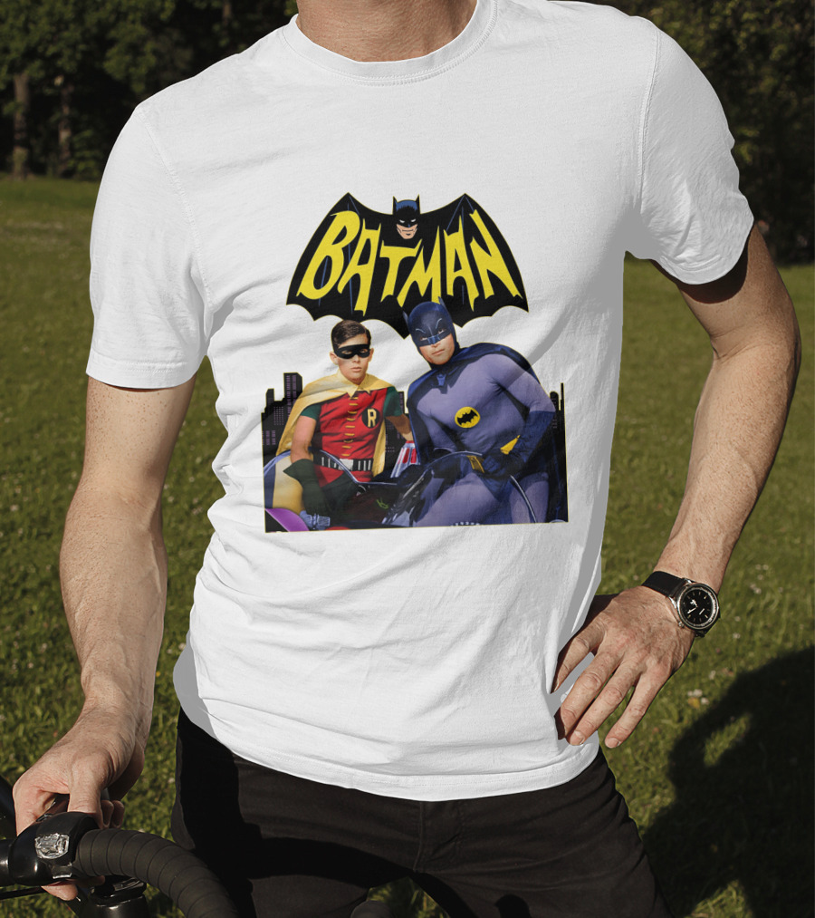 Batman Robin Classic TV Series Duo T-Shirt