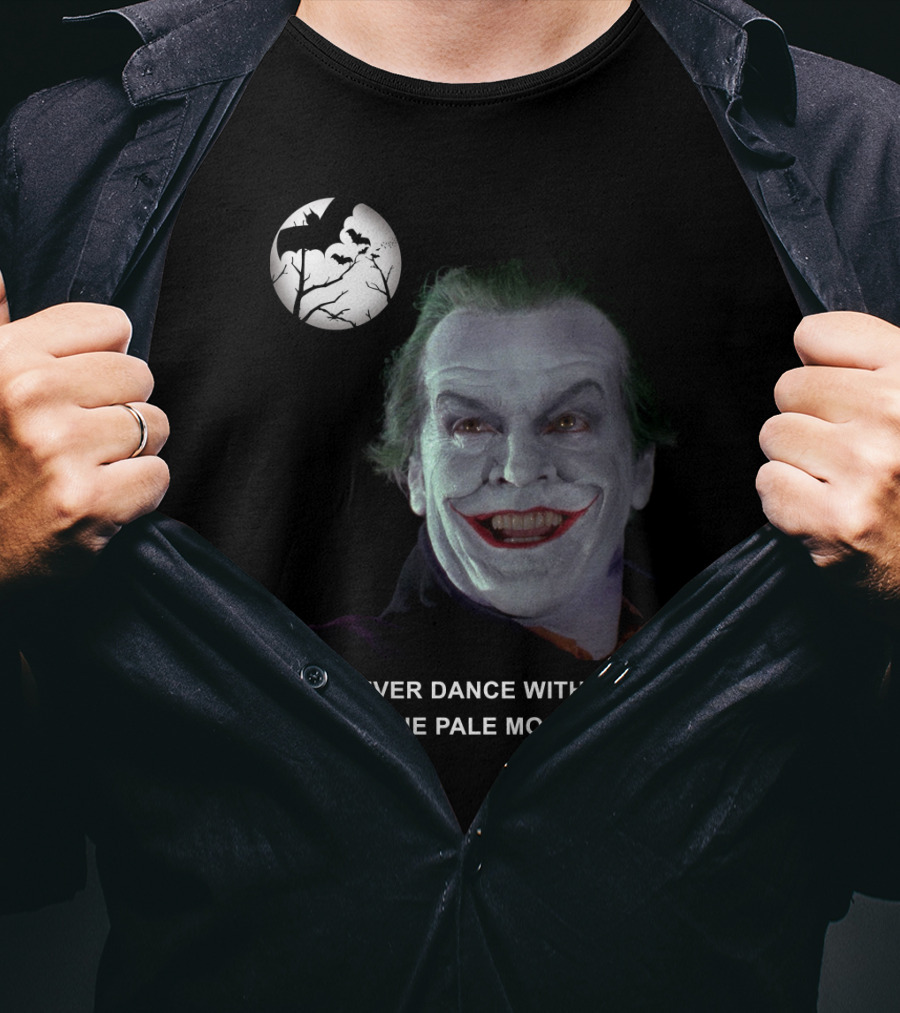 Joker Batman Jack Nicholson Smile Iconic Villain T-Shirt