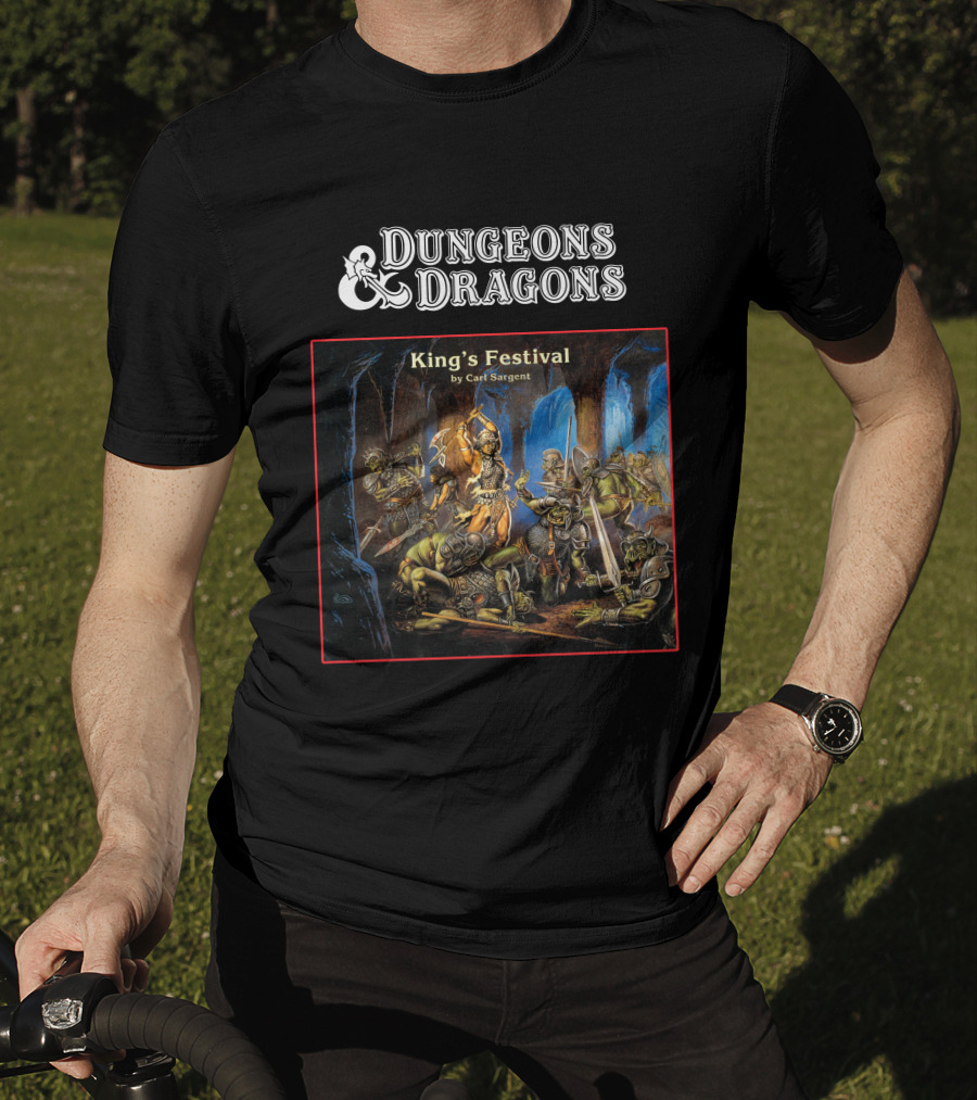 Dungeons And Dragons King's Festival By Carl Sargent T-Shirt