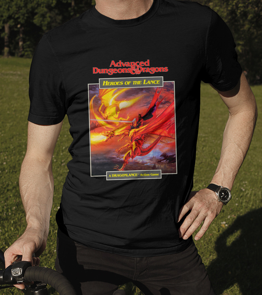 Advanced Dungeons And Dragons Heroes Of The Lance Dragonlance Action Game T-Shirt