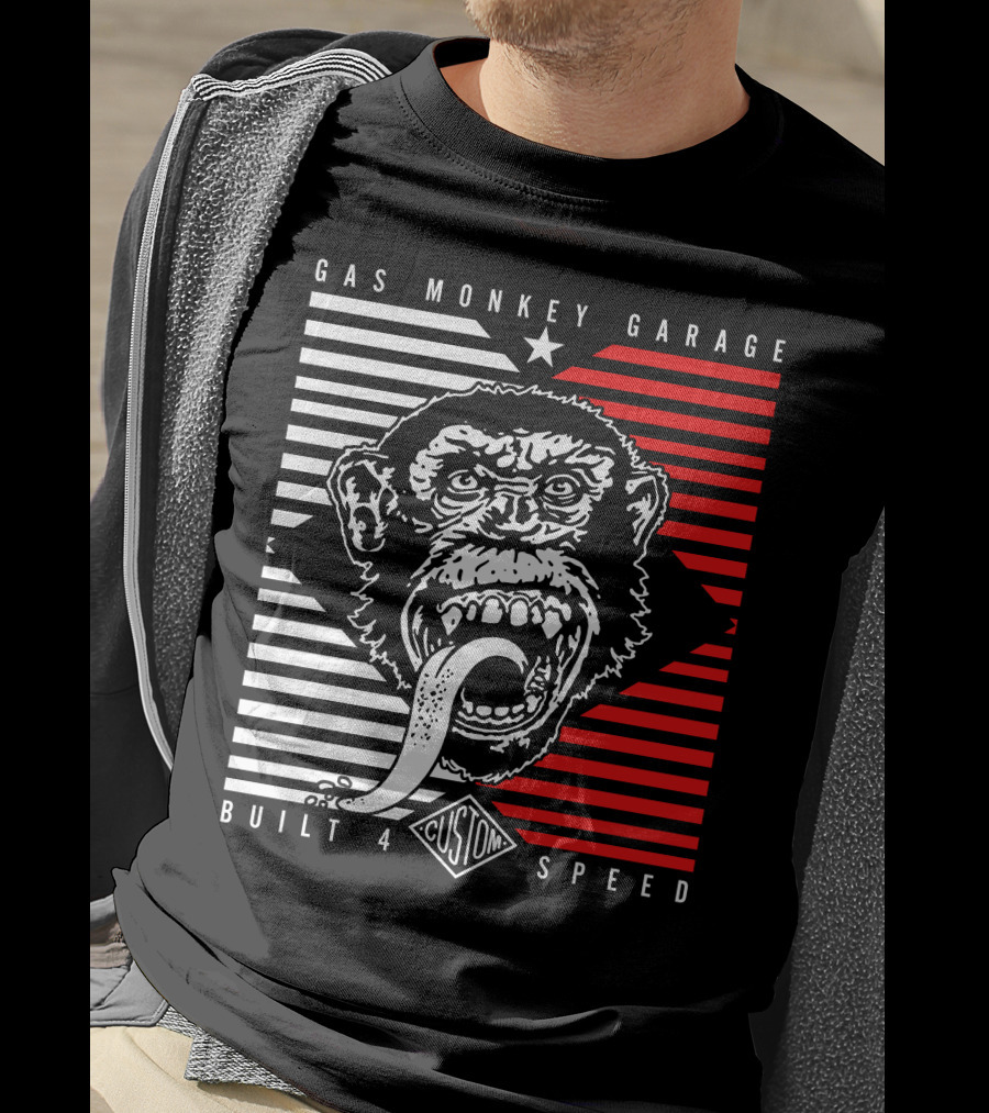 Gas Monkey Garage Built 4 Speed Custom Stryper T-Shirt