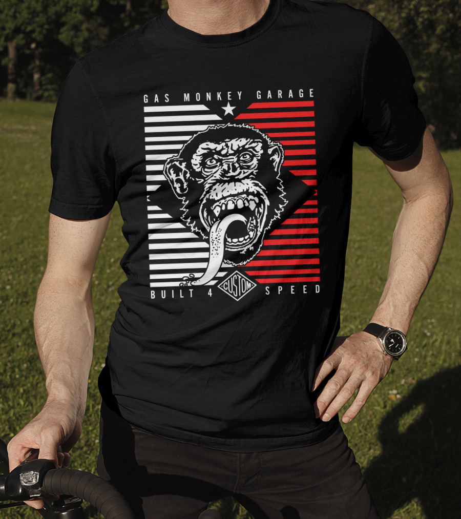 Gas Monkey Garage Built 4 Speed Custom Stryper T-Shirt