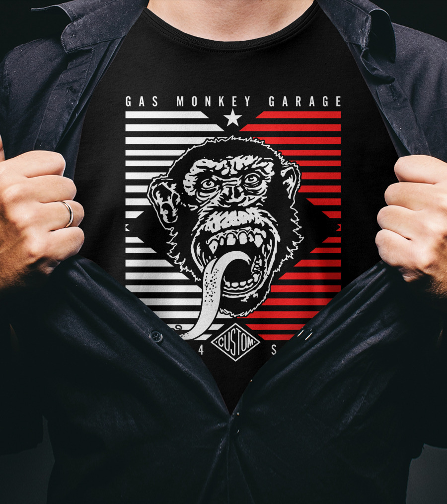 Gas Monkey Garage Built 4 Speed Custom Stryper T-Shirt
