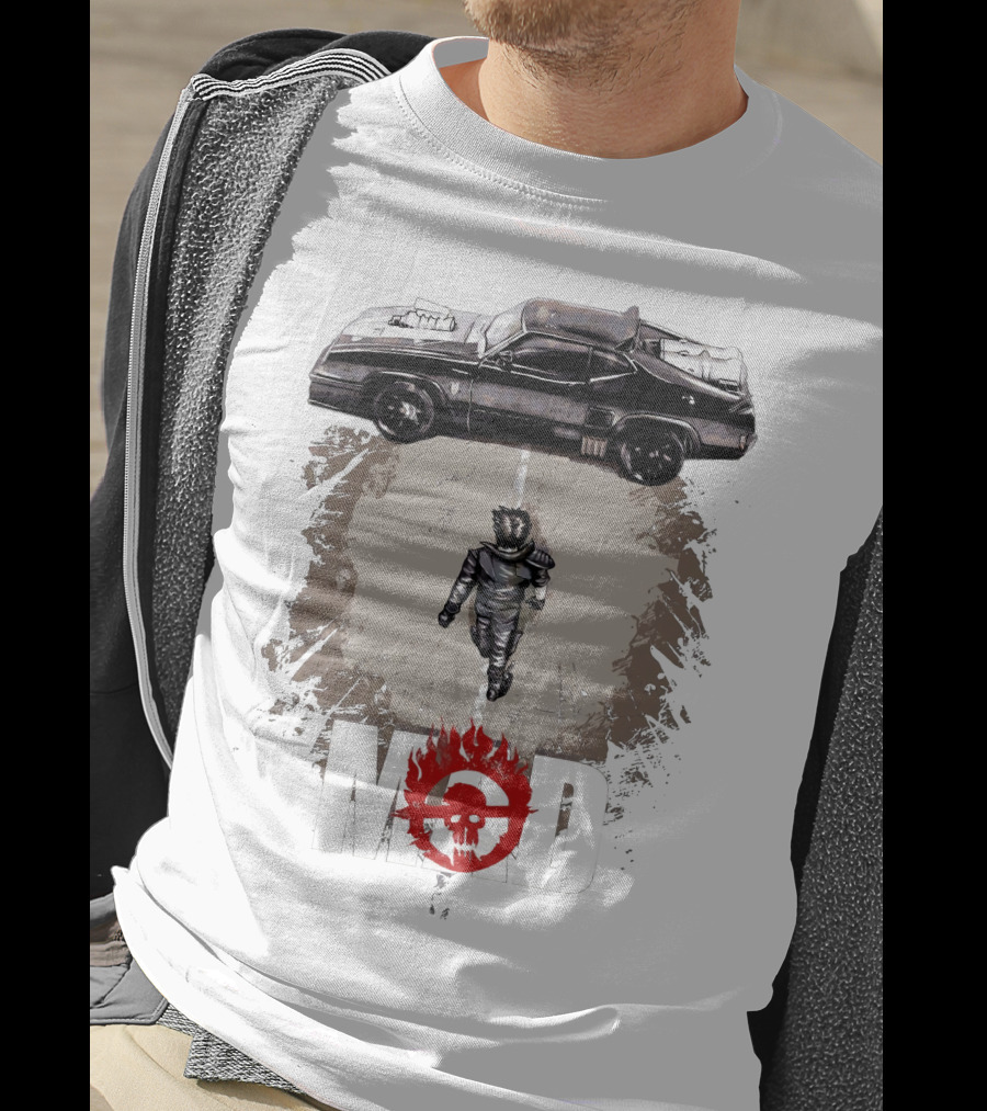 MDMX Mad Max Road Warrior Car Skull T-Shirt