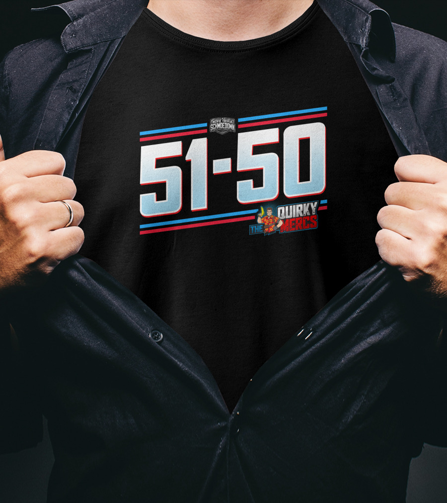 Schmoedown 51-50 The Quirky Mercs T-Shirt