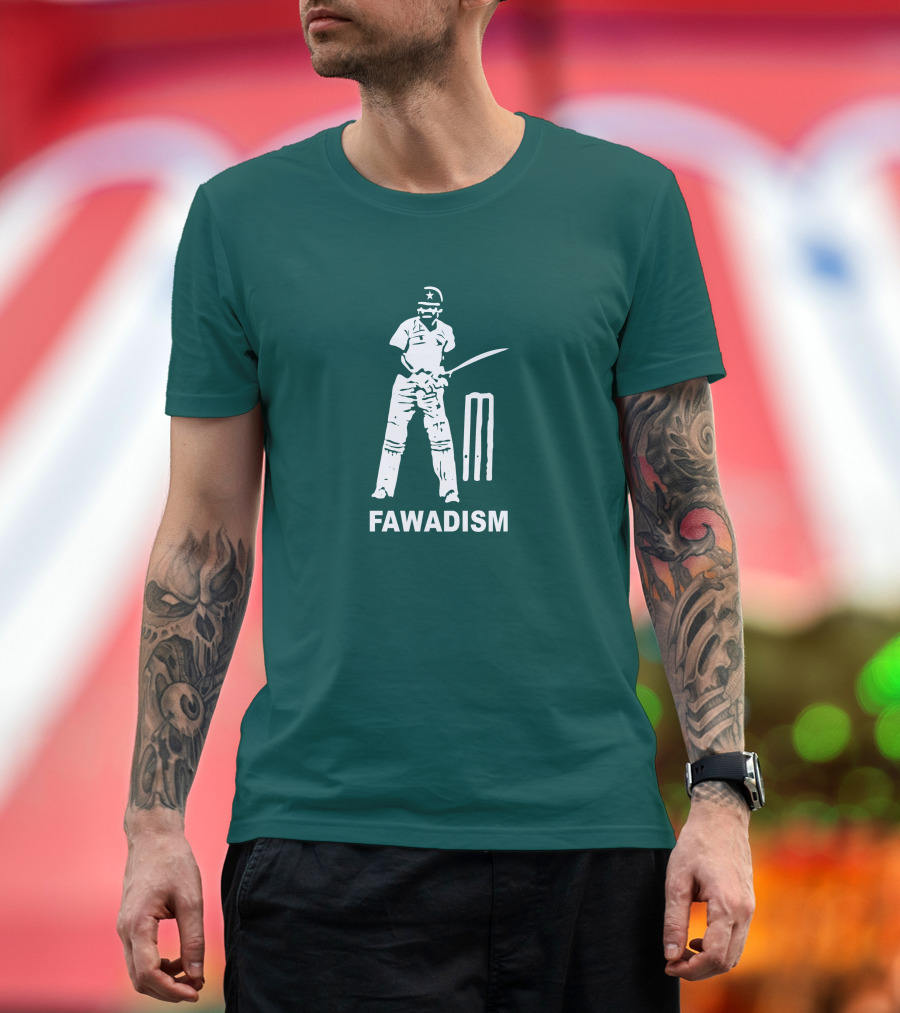 Cult Zeros Fawadism Fawad Alam Cricket T-Shirt
