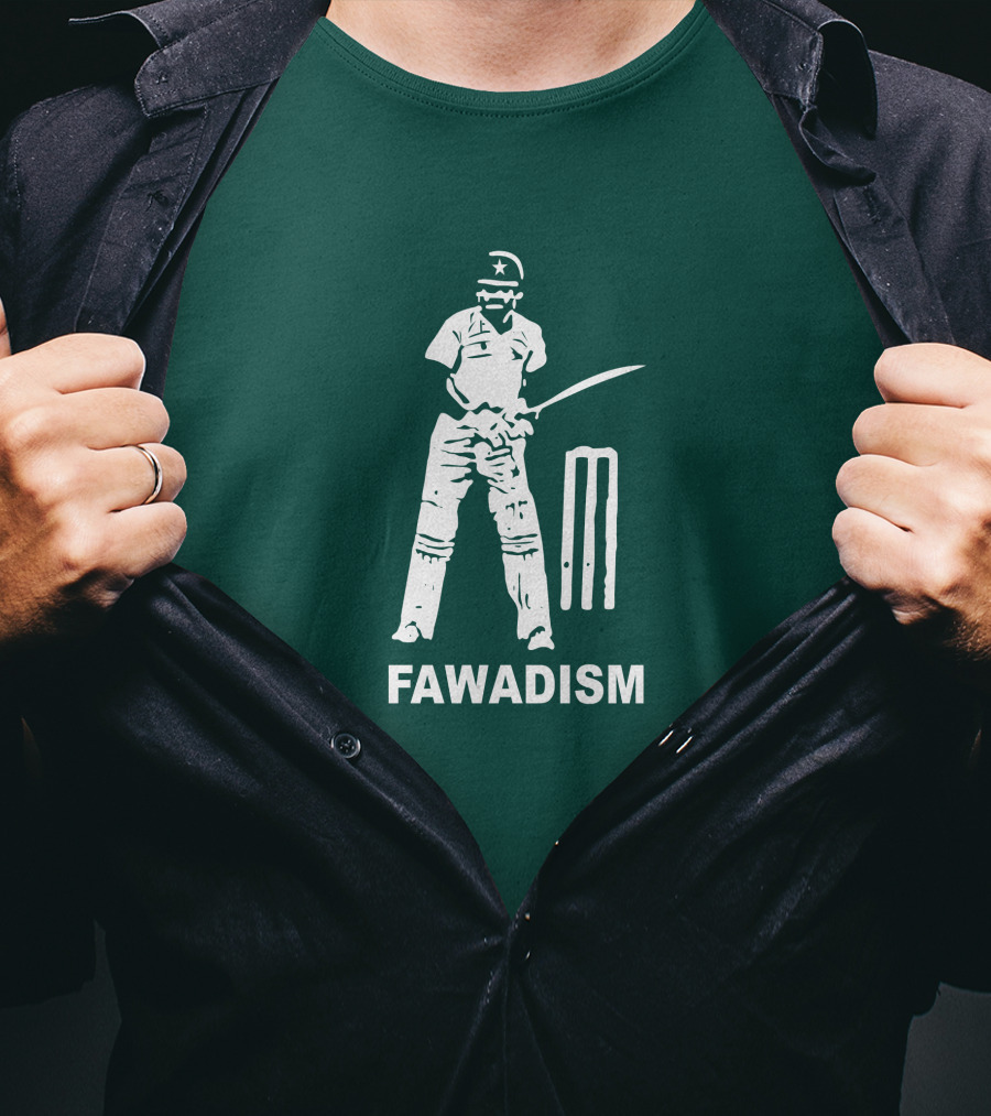 Cult Zeros Fawadism Fawad Alam Cricket T-Shirt