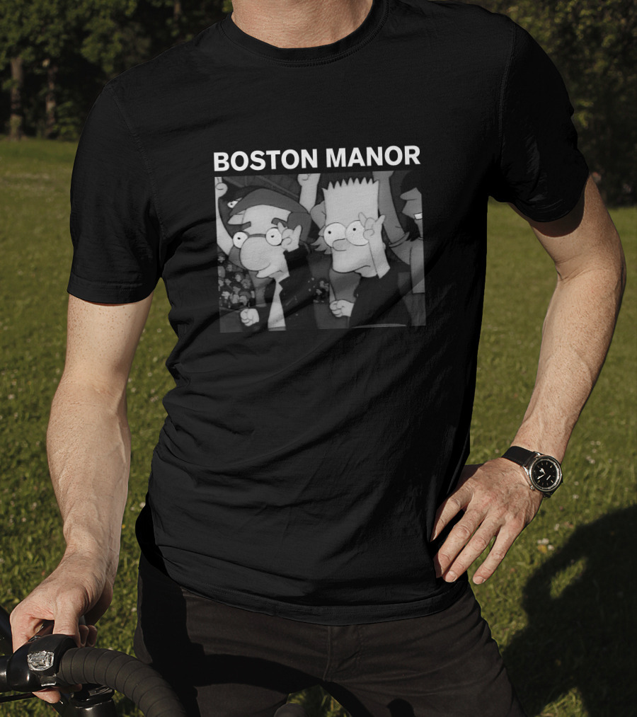 Boston Manor Simpsons Rock And Roll Band Inspired T-Shirt